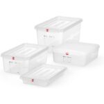 HENDI CONTAINER SEALED W/LID PP GN 1/1 20CM 28L - Image 2