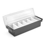 HENDI BAR SET ORGANIZER 6 CONTAINERS