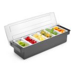 HENDI BAR SET ORGANIZER 6 CONTAINERS - Image 2