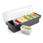 HENDI BAR SET ORGANIZER 6 CONTAINERS - Image 3