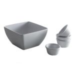 HENDI BOWL SQUARE MEL. 13X13X6.5CM - Image 3
