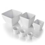 HENDI BOWL SQUARE MEL. 19X19X10CM - Image 2