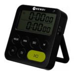 HENDI TIMER DIGITAL DOUBLE 8X2X9CM BLACK - Image 2