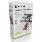HENDI VACUUM BAGS 75m SOUS VIDE EMBOSSED 25X35 X100