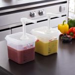 ARAVEN CONTAINER PP W/PUMP GN 1/9 1.5L - Image 2