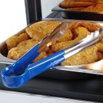 HENDI TONGS W/PVC BLACK HANDLE 25CM - Image 3