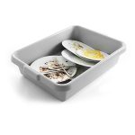 HENDI TOTE BOX GREY W/HANDLES - Image 2