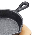 KC CAST IRON PAN ON WOOD 13 - Image 4