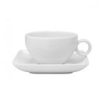 CARRE COFFEE SAUCER 9.7 - Image 4