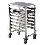 HENDI CLEARING TROLLEY 7 X GN1/1