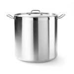 HENDI PROFILINE STOCK POT W/LID 40