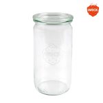 WECK CYLINDRICAL JAR 340ML 60X210H