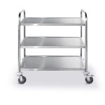HENDI SERVING TROLLEY 3 SHELVES - Image 2