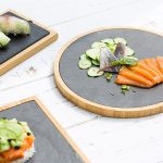 LEONE TRAY SQUARE BAMBOO/SLATE 22 - Image 2