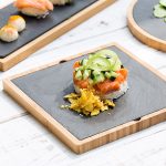 LEONE TRAY SQUARE BAMBOO/SLATE 22 - Image 5