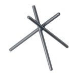 Leone Buffet Stand Metal Grey 17