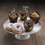 Leone Melamine Cake Plate Footed White Ø30 - Image 2