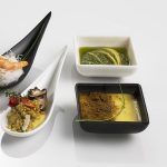 Leone Melamine Bowl Square White 7.5 - Image 2