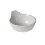 LEONE BOWL DROP MEL. 240ML 13X11.5X4.5 WHITE