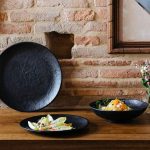 Leone Melamine Maya Bowl Round Black Ø31 - Image 2