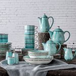 Avanos Turquoise Plate Flat 21 - Image 3