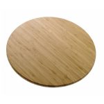 LEONE PLATTER ROUND BAMBOO TURNABLE Ø40