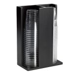 LEONE GLASS HOLDER BAMBOO BLACK