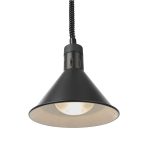 HENDI HEAT LAMP INFRARED CONICAL BLACK