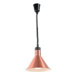 HENDI HEAT LAMP INFRARED CONICAL COPPER - Image 2