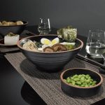 LEONE BOWL TERRACOTTA MEL. Ø11.7X3.6 BLACK - Image 2