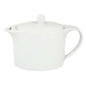 Teapot/Coffeepot To Serve IN White Porcelain Series Roma SATURNIA 