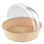 HENDI BASKET PP ROUND BEIGE 40X9 - Image 4