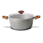 ECO MINERALIA IND. CASSEROLE W/LID 24