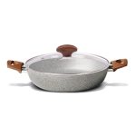 ECO MINERALIA IND. FRYPAN DEEP W/LID 28