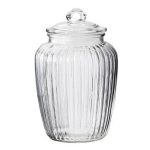 LEONE JAR GLASS W/LID 220CL