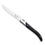 LAGUIOLE STEAK KNIVES 2.5MM BLACK WOOD X6
