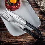 LAGUIOLE STEAK KNIVES 2.5MM BLACK WOOD X6 - Image 5