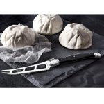 LAGUIOLE CHEESE KNIFE BLACK IN WOODEN BOX - Image 4