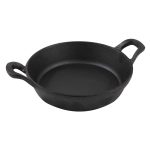 PARILLA PAN CAST IRON 2-HAND 23X16X5.5