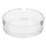 PLAY ASHTRAY ROUND GLASS 10CM