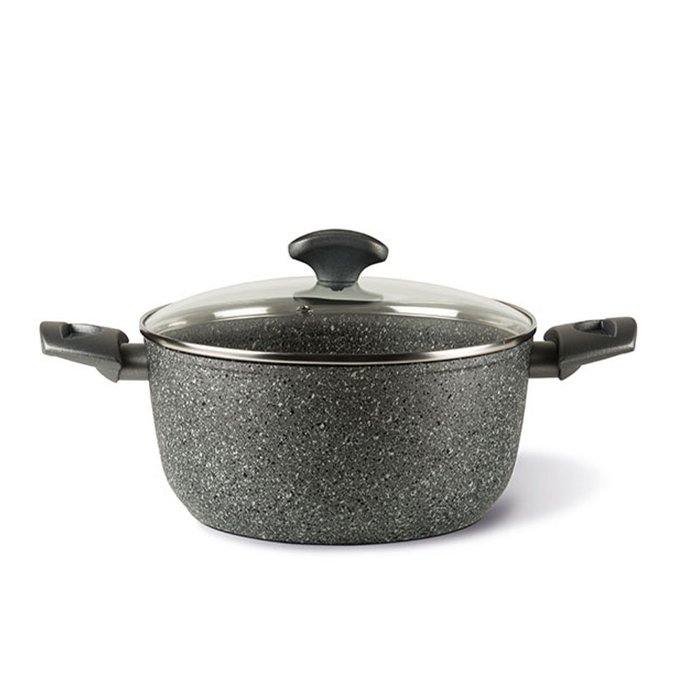 027-07949-mineralia-ind-casserole-w-lid-2-hand-20 MINERALIA IND. CASSEROLE W/LID 20 - Image 1